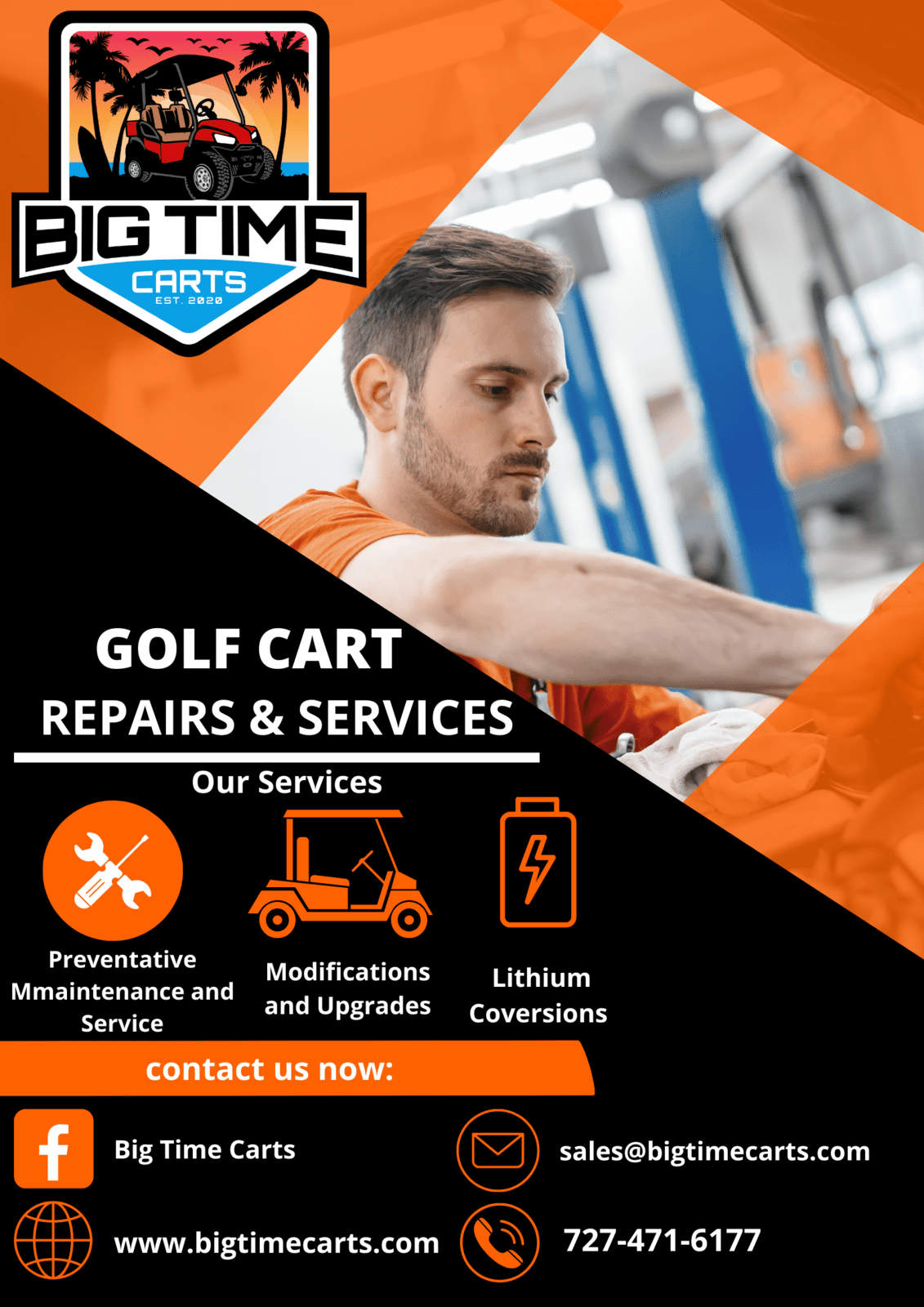 Big Time Carts Service Department